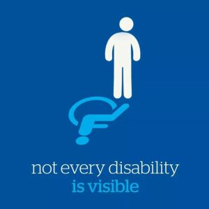 Not every disability is visible