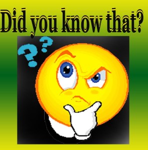 Did you know