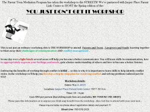 You just dont get it workshop