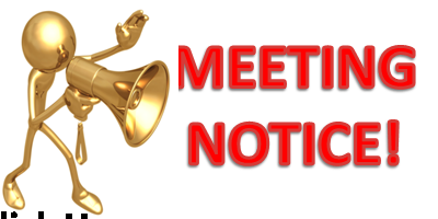 Meeting notice