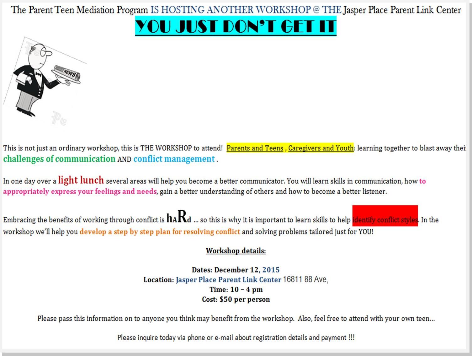 You just dont get it - December 2015