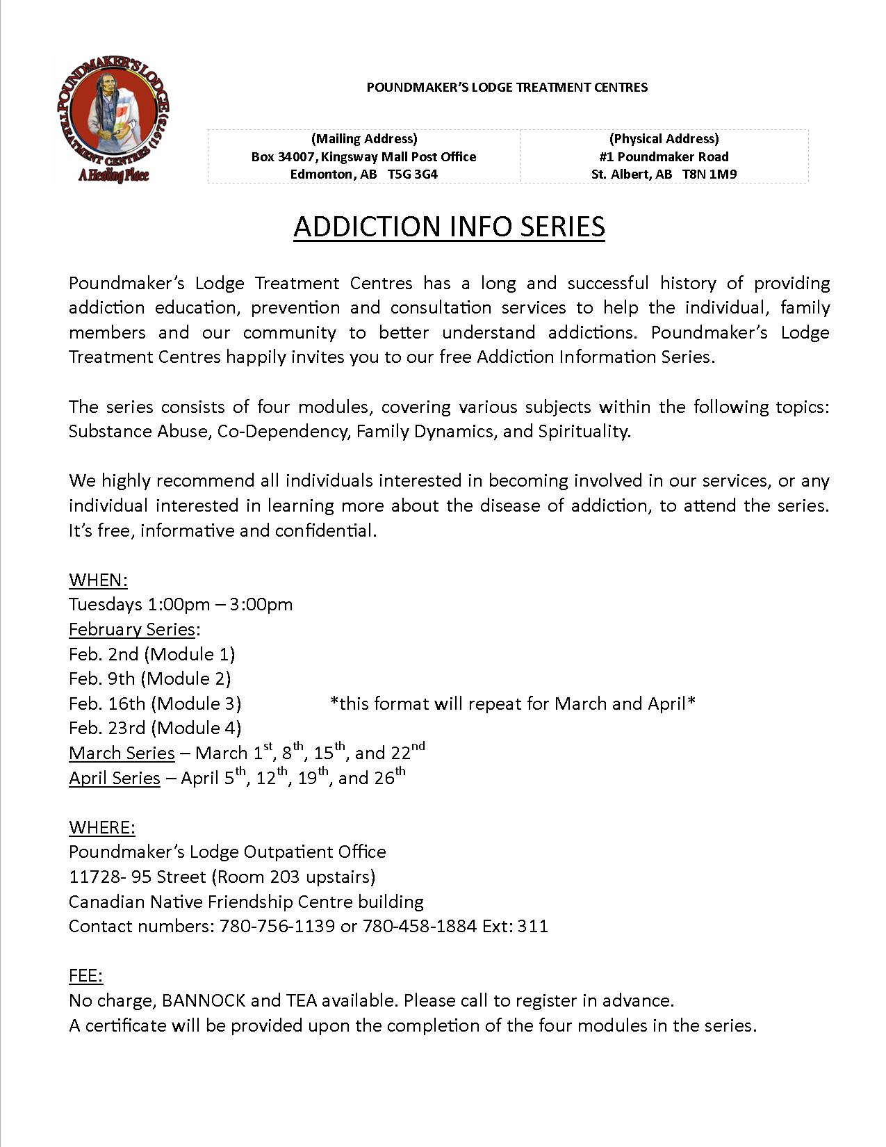 Addiction Info Series