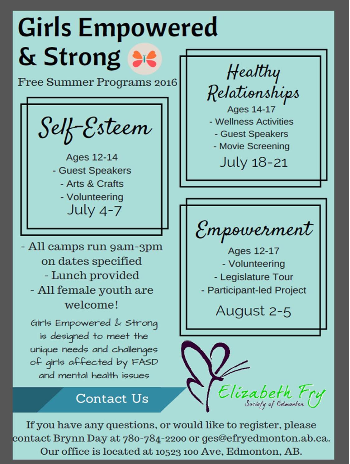 GES 2016 Summer Programming